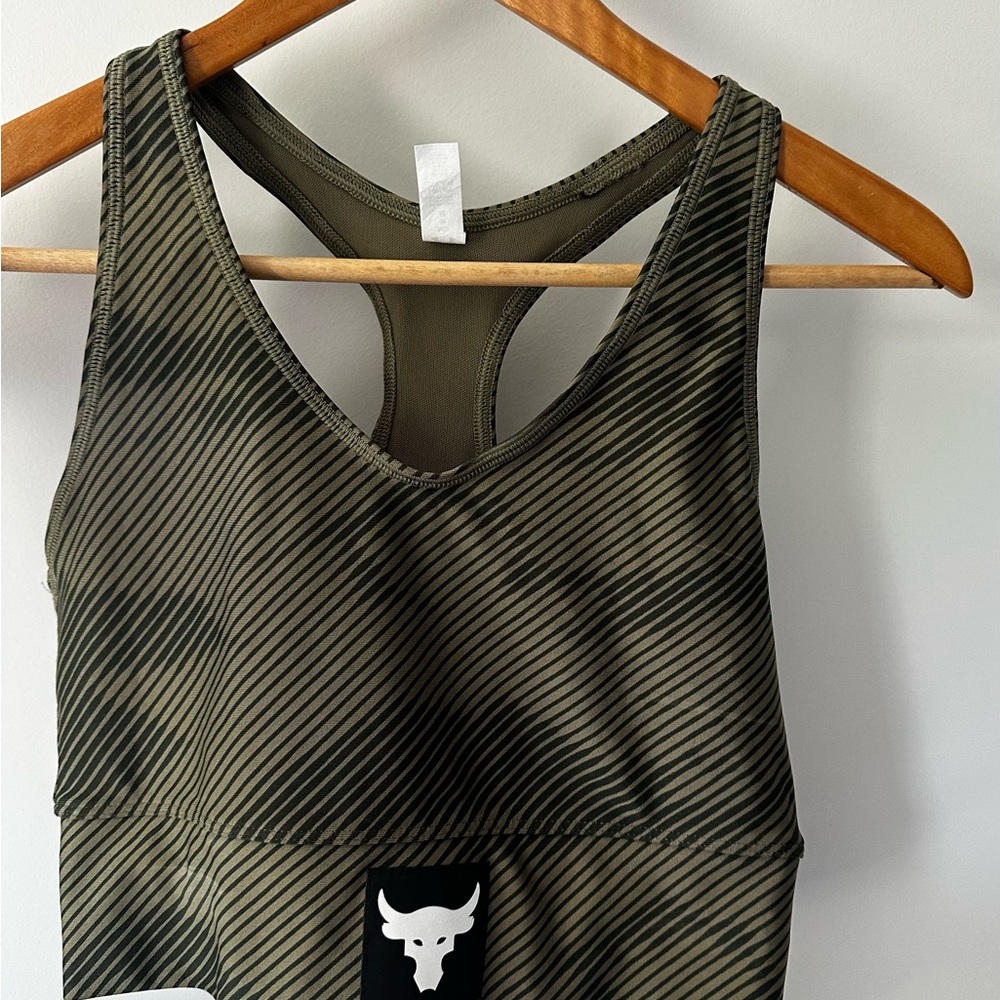 Project Rock cropped tank/sports bra